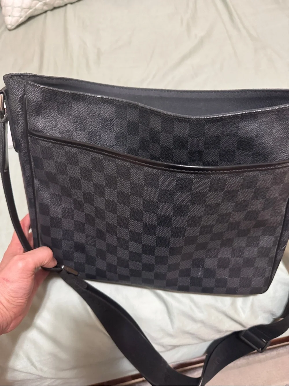 Louis Vuitton Brown/Black Damier Messenger Crossbody